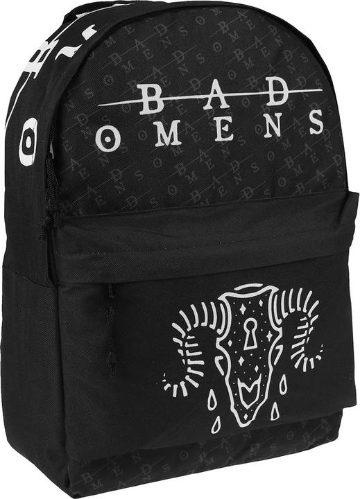 Actual product image Bad Omens Ram Skull Backpack
