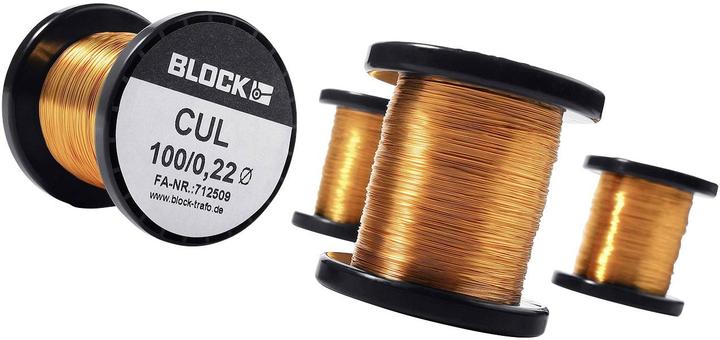 Block Kupferlackdraht CUL (856 m)