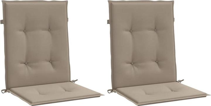 Produktbild vidaXL Gartenstuhlauflage für Niedriglehner (100 x 50 cm)