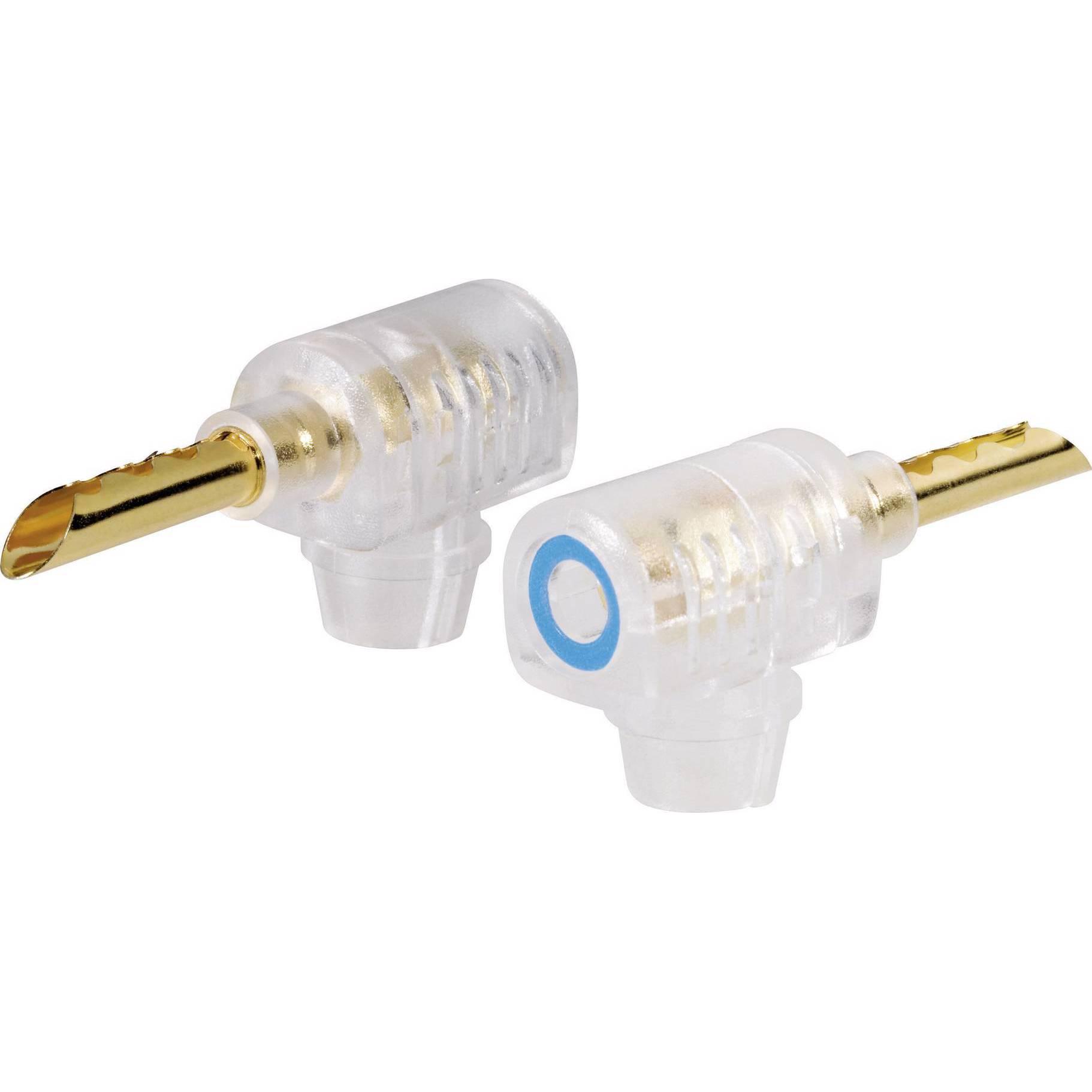 Tru Components Stecker, Elektronikkabel + Stecker, Rot