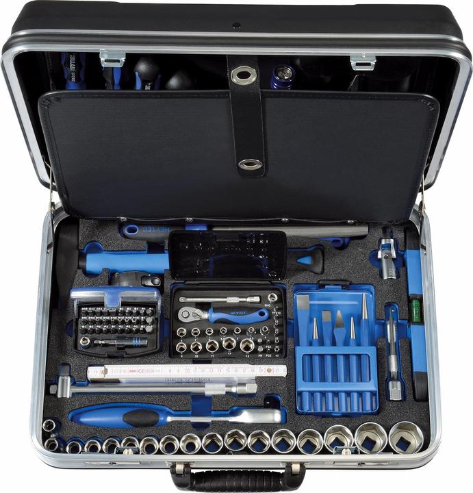 HEYTEC Assembly tool box, 134 pcs. (134 pieces)