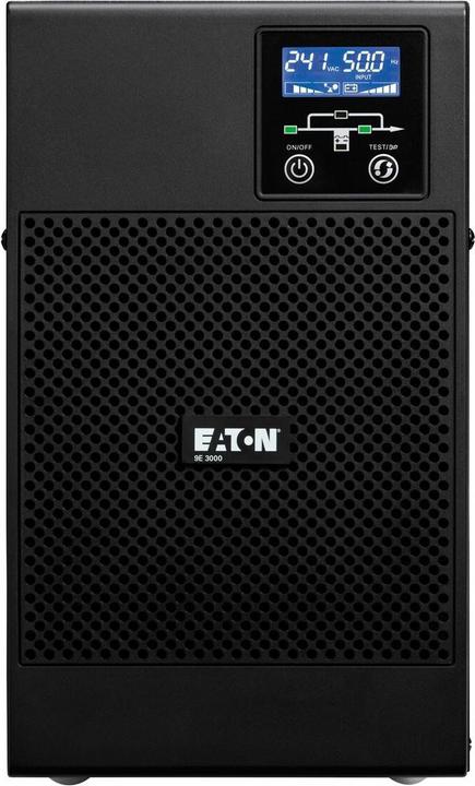 Image du produit Eaton Onduleur 9E Tour, 1ph, on-line, 3000VA, 2400W, sans batterie (3000 VA, 2400 W, Double convertisseur en ligne Onduleur)