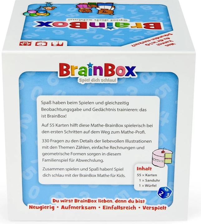 Actual product image Brainbox Brain Box Math for Kids (German)