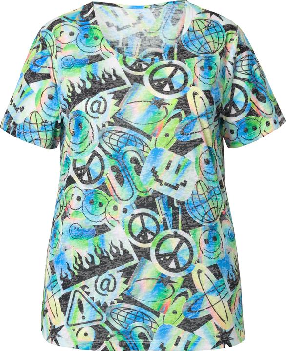Produktbild Angel of Style T-Shirt, Komfort Fit, Smiley Print (56)
