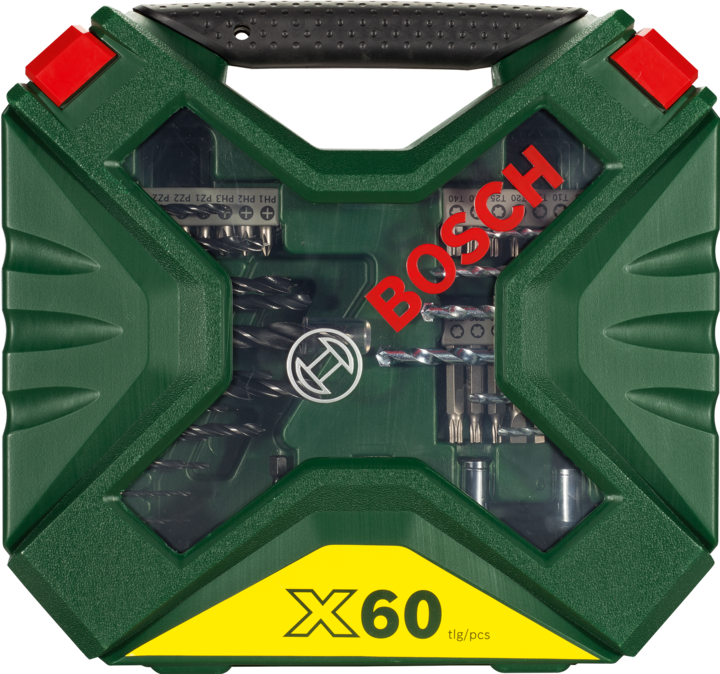 Productafbeelding Bosch Zubehör X - Line Classic boor- en bitset 60 stuks (50 millimeter)