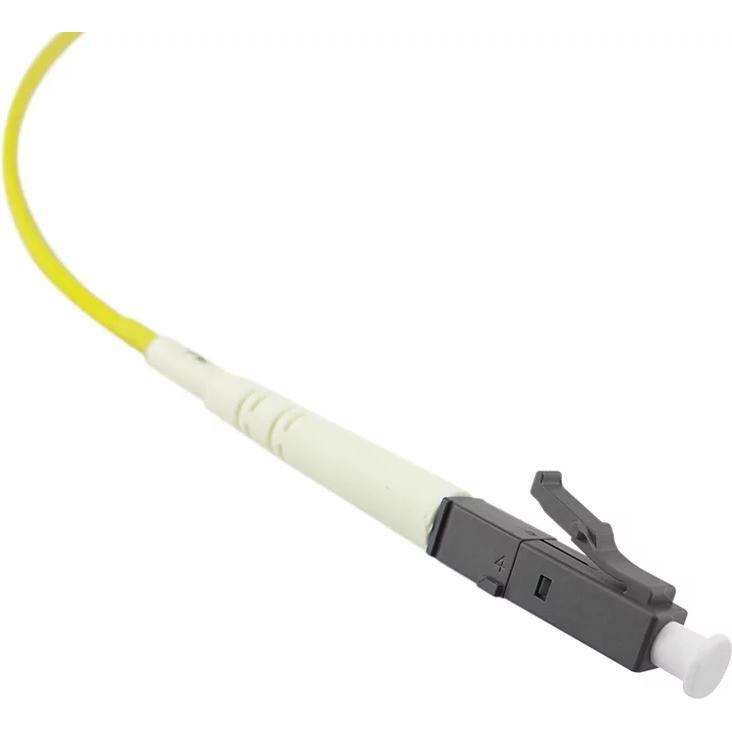 Thumbnail - BlueOptics LWL Faserpigtail, mehrfarbig, 12x, 1 Meter, LC/UPC, OM1 Multimode, Transceiver, Gelb