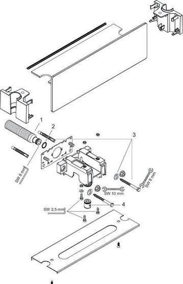 Produktbild hansgrohe Schlauchanschluss Fixfit Porter 300