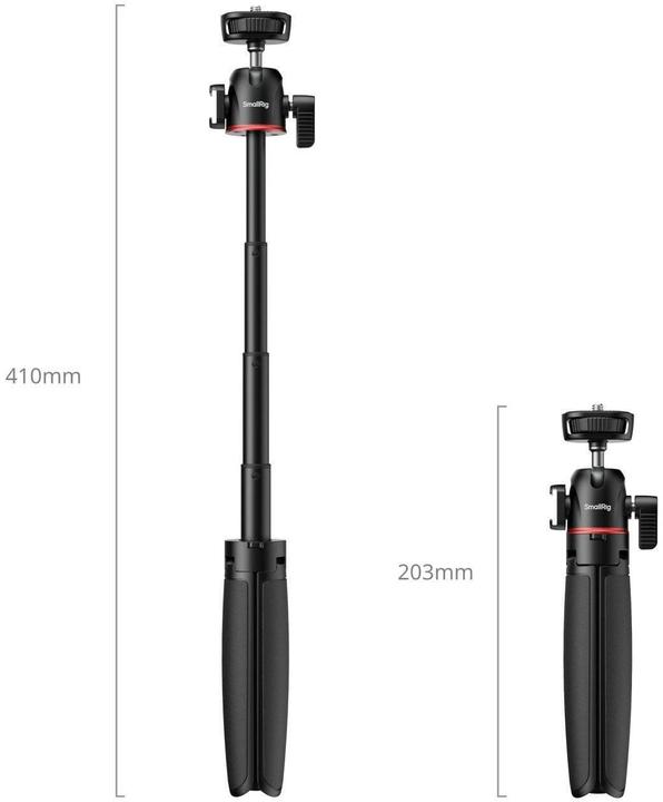 Image du produit SmallRig VT-15 Mantis-Stativ in Karabinerform, Höhenverstellbar (Métal, Textile)