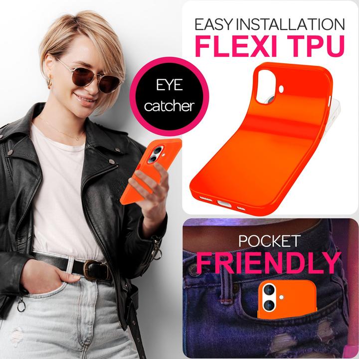 Image du produit Nalia Neon Silicone Cover (Apple iPhone 16)