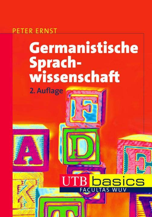 Produktbild Germanistische Sprachwissenschaft (Deutsch, Peter Ernst, 2011)