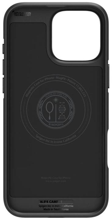 Actual product image Spigen Core Armor Mag Magsafe case for iPhone 16 Pro Max 6,9" matte black (Apple iPhone 16 Pro Max)