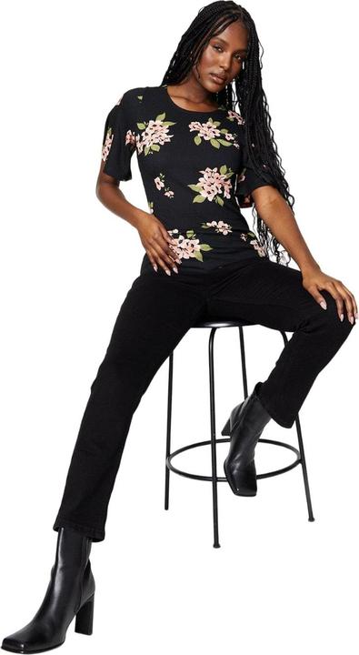 Immagine prodotto Dorothy Perkins Top Girocollo Svolazzante Donna (M)