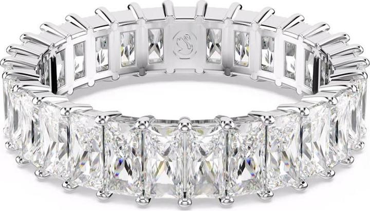 Produktbild Swarovski Matrix Ring Baguette Schliff Weiss (58)