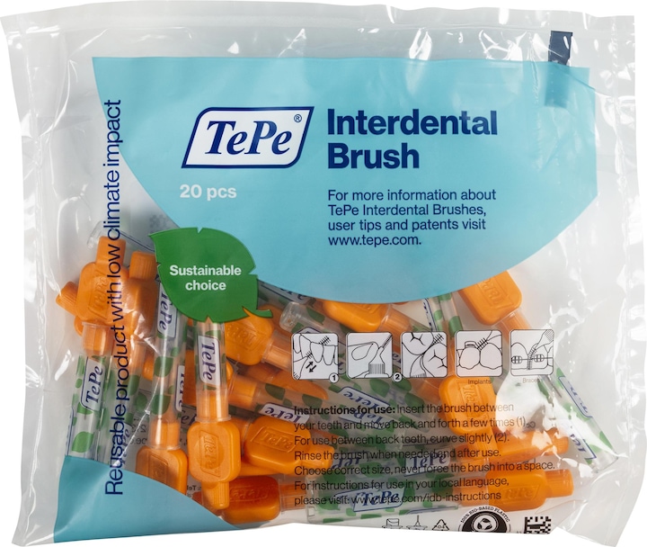 Actual product image TePe Interdental brushes Original (20 x, 0.45 mm)