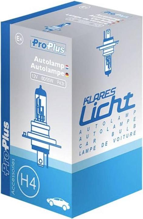 Actual product image ProPlus Car lamp 12V 60/55W P43t H4 in box (H4)