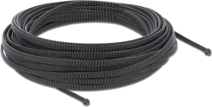 Produktbild Delock Geflechtskabelschlauch, 10mx3mm, sw (Kabelschlauch, 1000 cm)