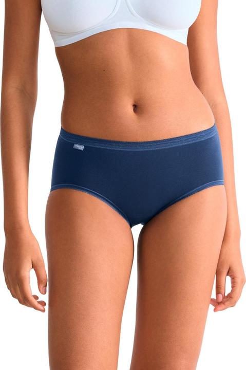 Produktbild Sloggi Unterhose BASIC+ MIDI Damen-Slip 3er Pack (36, S, 3er Pack)