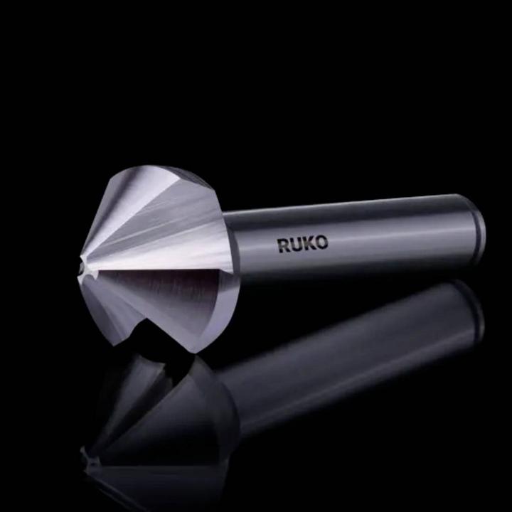 Produktbild Ruko Kegel und Entgratsenker 90° Sets. Kunstoffbox.Set (10,4 mm, 12,4 mm, 16,5 mm, 8,3)