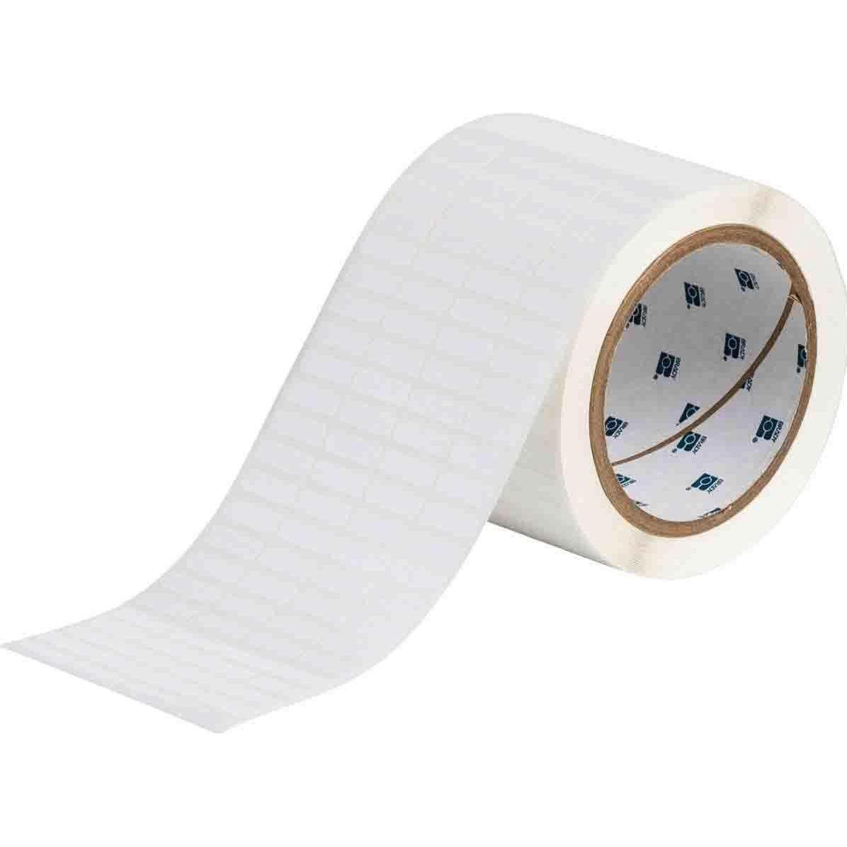 Brady, Etiketten, THT-1-423-10, Polyester, Weiss, 19.05 x 6.35 mm, permanent, 4-bahnig (10000 E.)