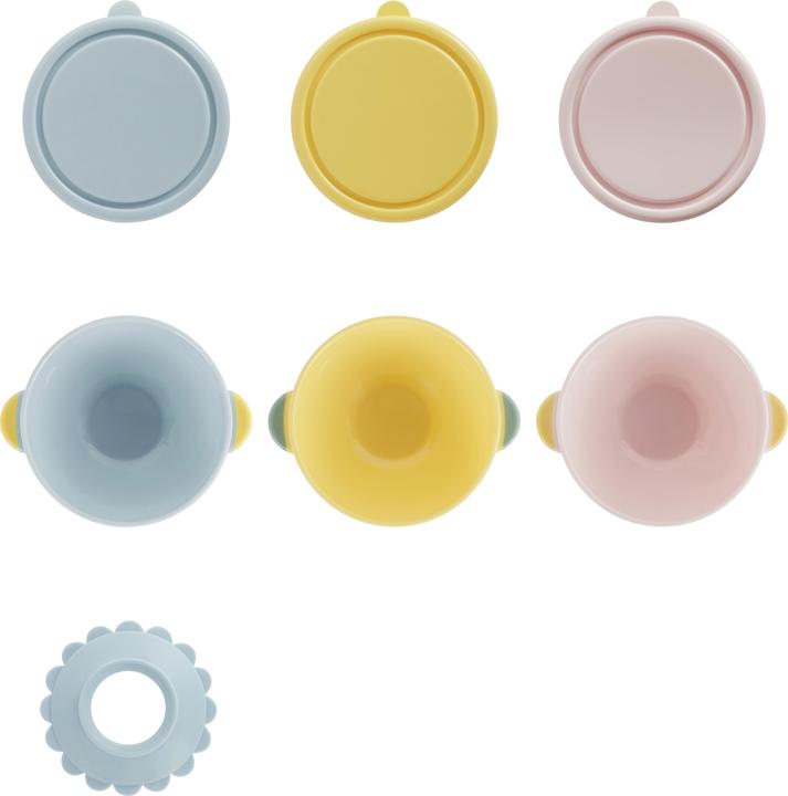 Produktbild Badabulle Funcolor Bowls mit Deckel & Saugnapf