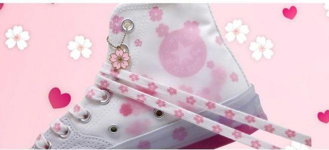 Actual product image MU Classic 1 Paar Flower Series Schnürsenkel (120 cm)