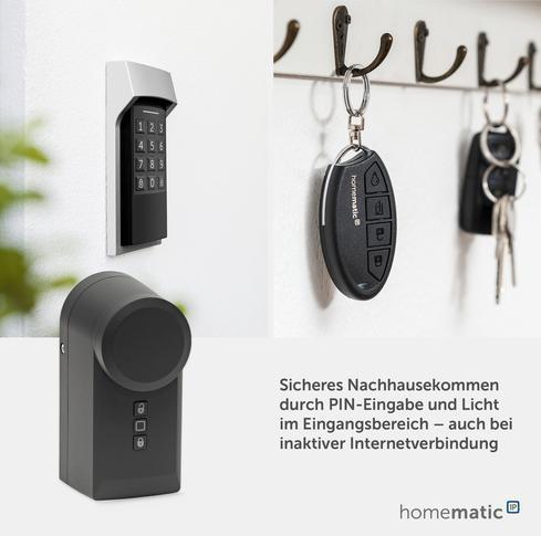 Actual product image Homematic IP HmIP-DLD door lock drive