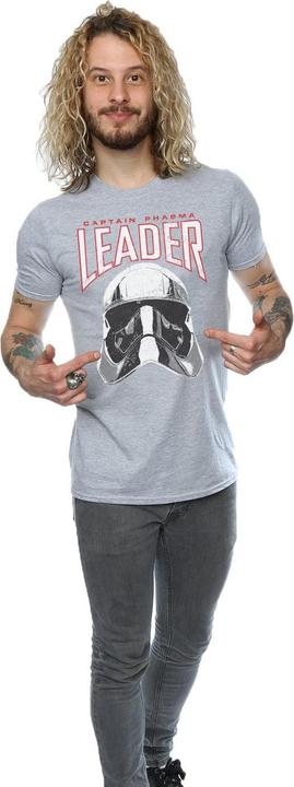 Actual product image Star Wars Mens The Last Jedi Leader Helmet T-Shirt (M)