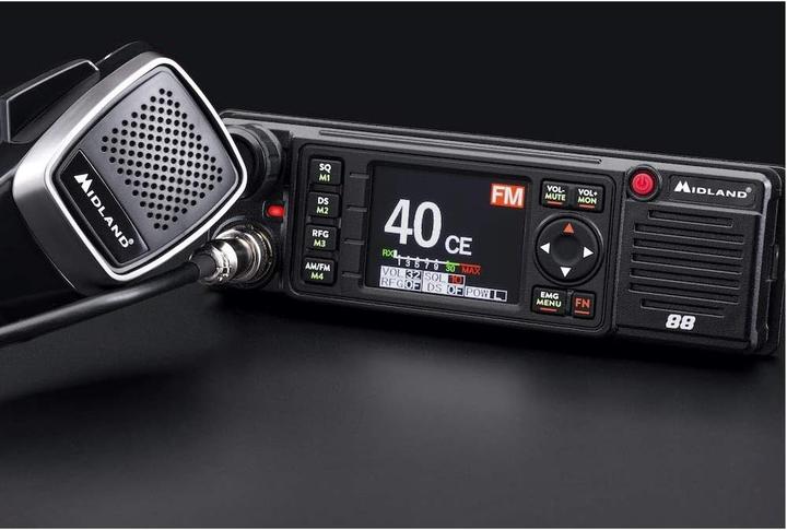 Produktbild Midland M-88 CB radio with color screen, VOX