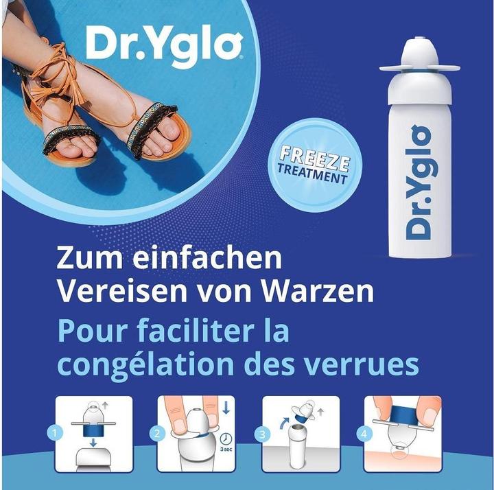 Image du produit Dr.Yglo Élimination des verrues par cryothérapie (Produit anti-callosités, 50 ml)