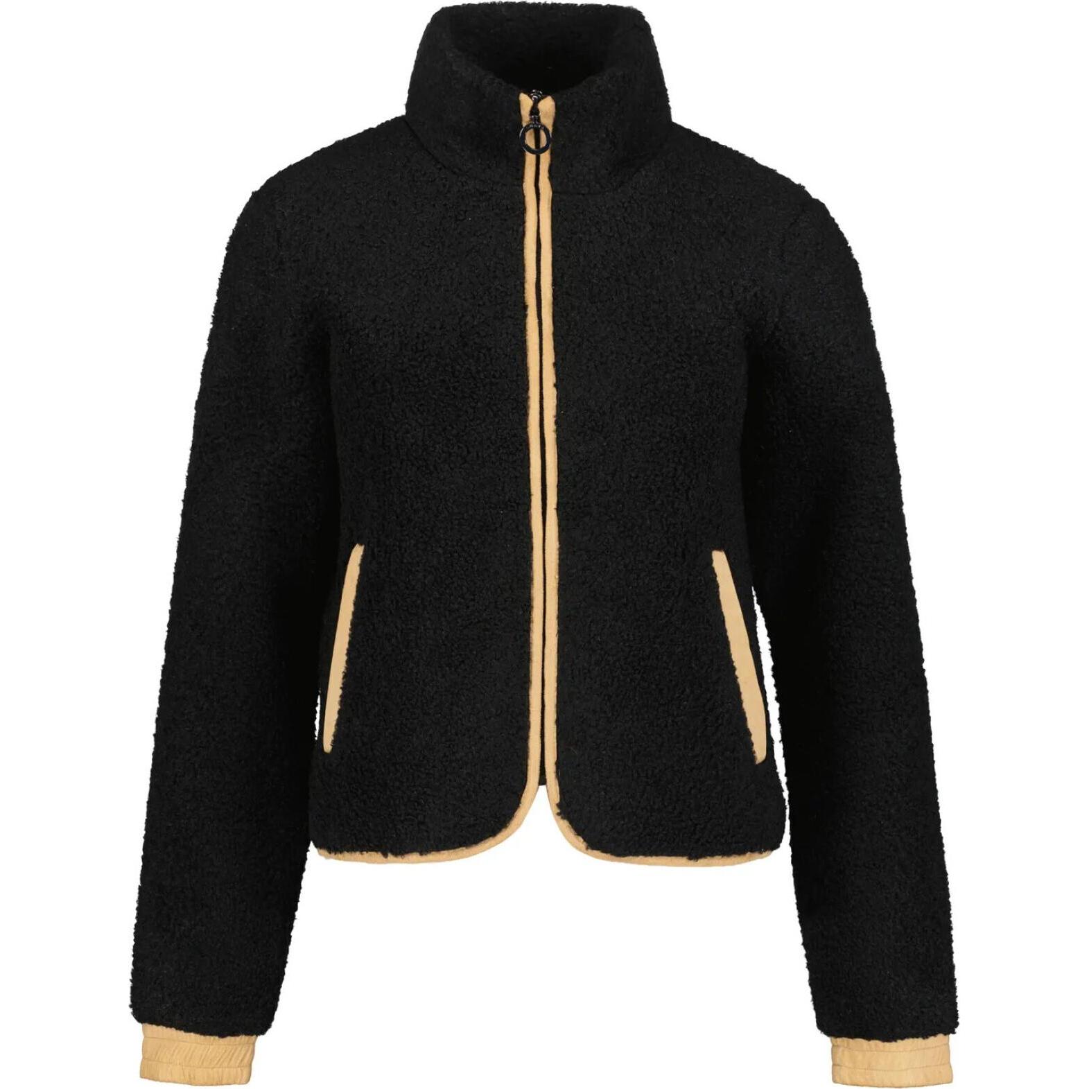 Luhta, Damen, Jacke, fleece für damen hattusaari (XL), Schwarz, XL