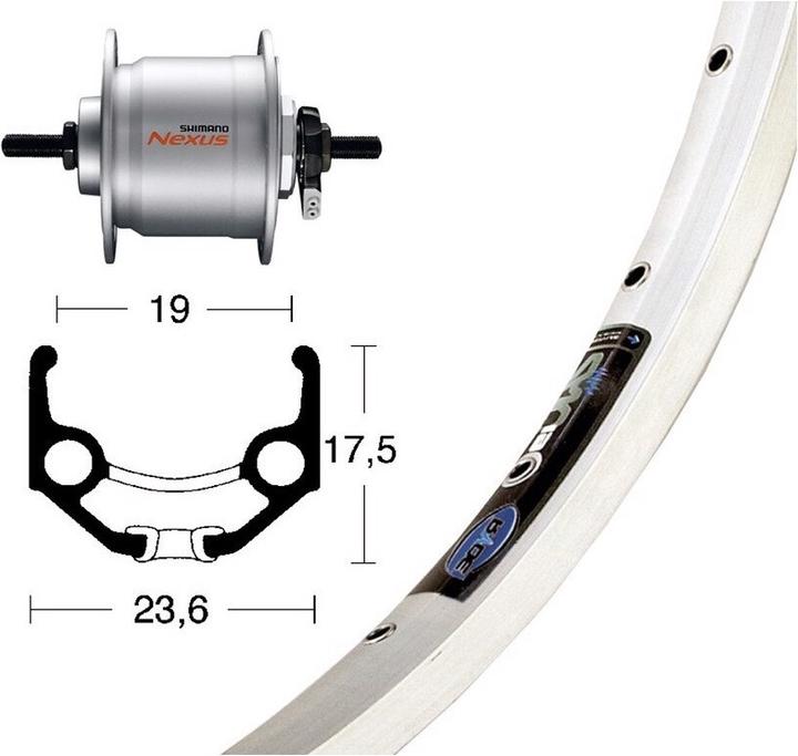 Produktbild Ryde Zac 19 (Vorderrad, 28")