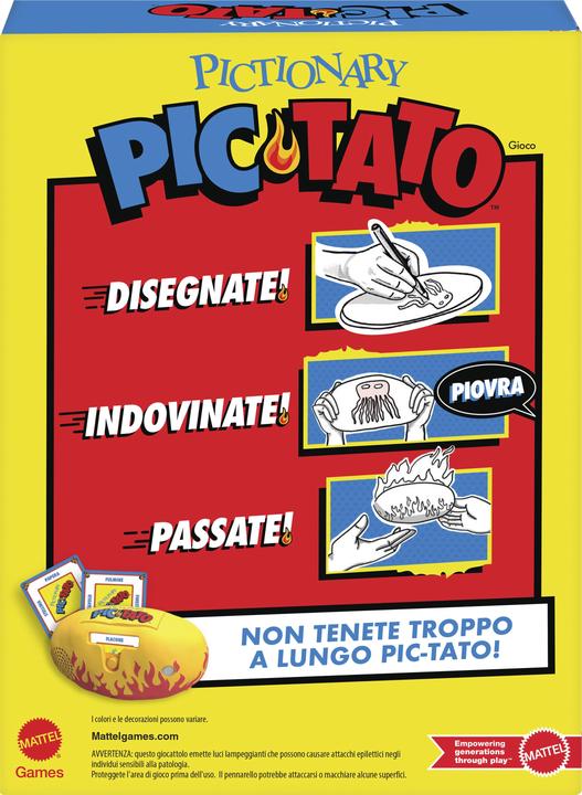 Produktbild Mattel Pic-Tato (Italienisch, 3 - 8 Spieler)
