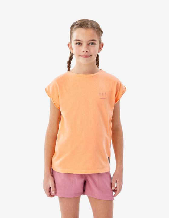 Produktbild Quechua T-Shirt Kinder Grösse 122–170 Wandern - NH100 orange (122, 128, 134, 140, 146, 152, 158, 164, 170)