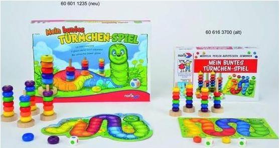 Produktbild Noris Mein buntes Türmchenspiel (Deutsch)