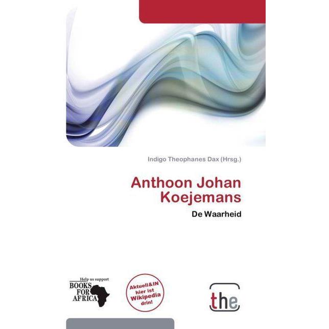Anthoon Johan Koejemans, Fachbücher