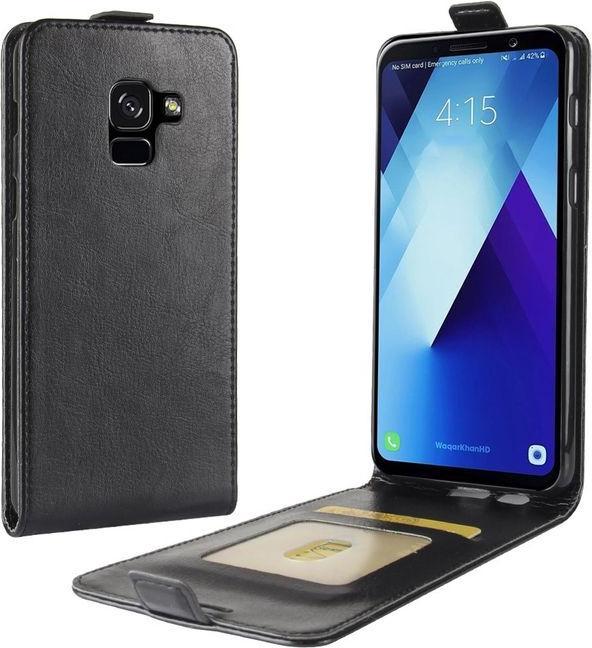 Actual product image MU Classic Crazy Horse Leather Cover (Samsung Galaxy A8 (2018))