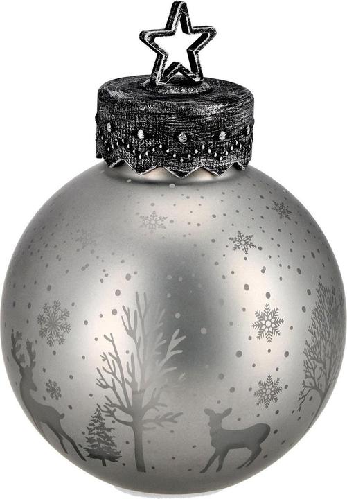 Angela Bruderer LED-Dekokugel «Silber»