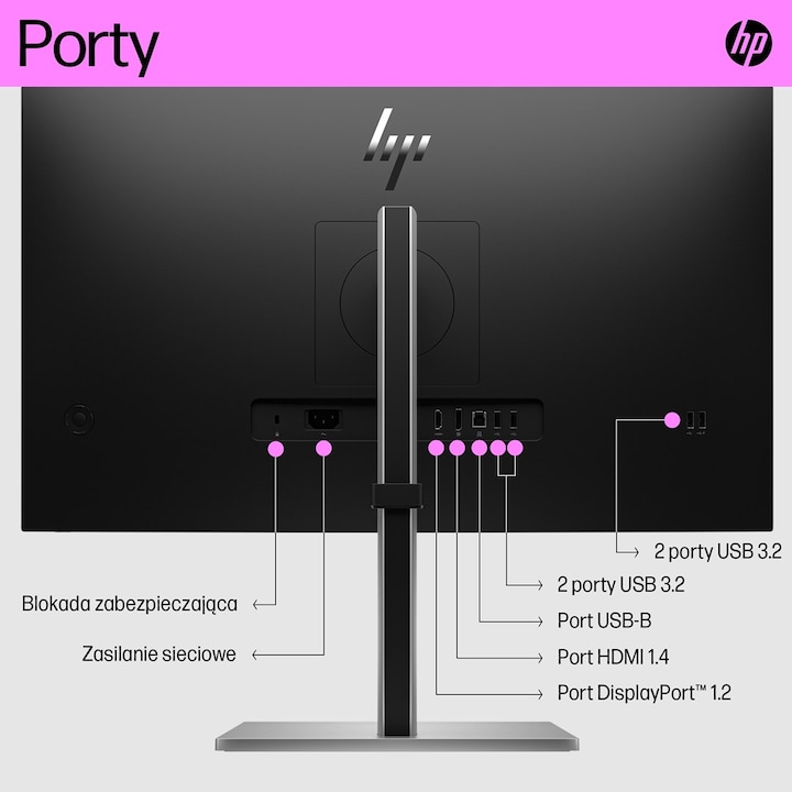 Produktbild HP E27q G5 (2560 x 1440 Pixel, 27")