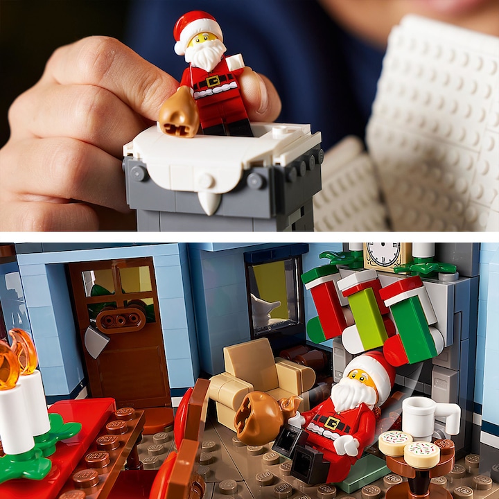 Actual product image LEGO Visit of Santa Claus (10293, LEGO Creator Expert, LEGO Rare Sets)