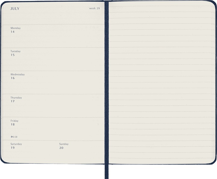 Actual product image Moleskine Notebook (Pocket, A6, English)