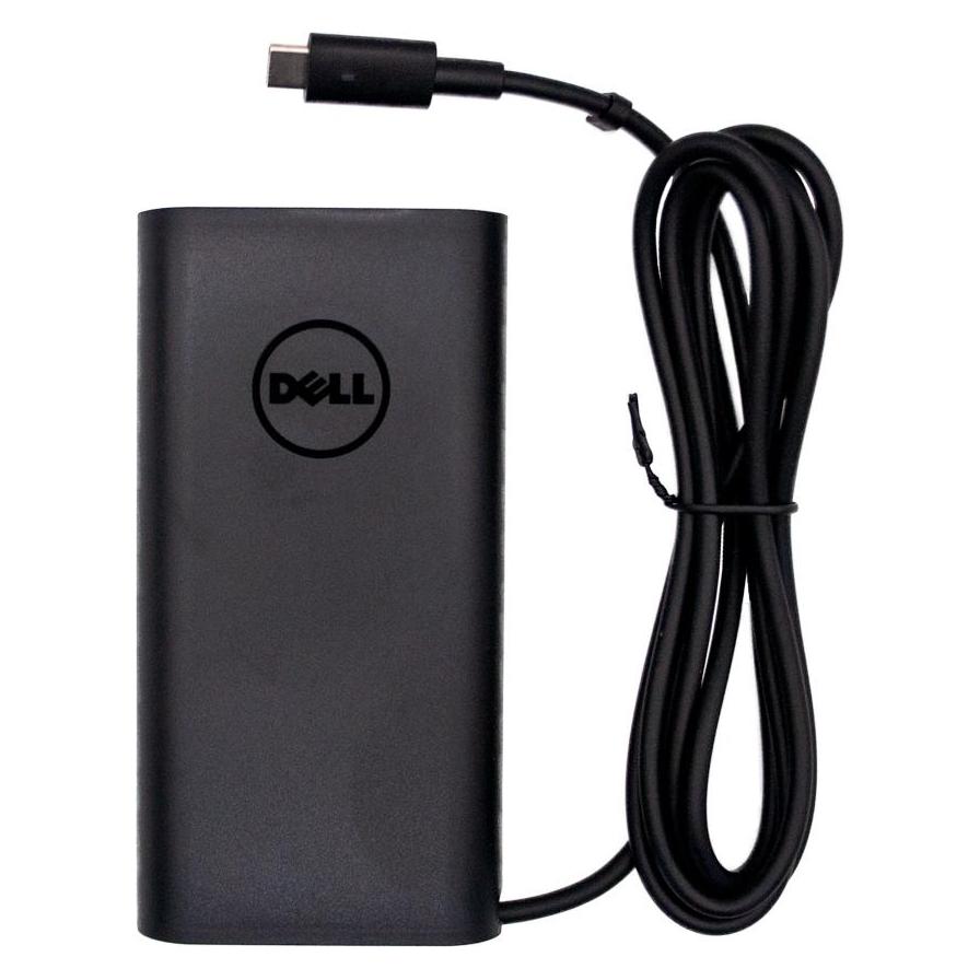 Dell 90W 3 Pin Type C Series with AU Plug (90 W), Notebook Netzteil, Schwarz