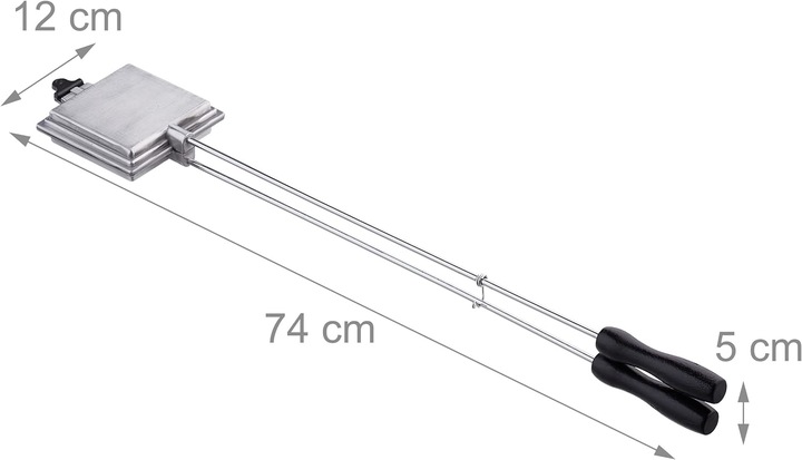 Actual product image Relaxdays Sandwich iron
