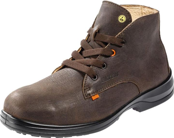 Elten Sicherheitsschnürstiefel NIKOLAS XXB brown Mid ESD S3S, Gr. 45 (S3, 45)