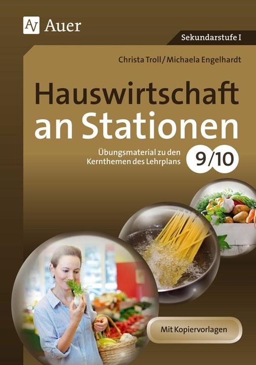 Produktbild Hauswirtschaft an Stationen 9-10 (Deutsch, Christa Troll, Michaela Engelhardt, 2020)