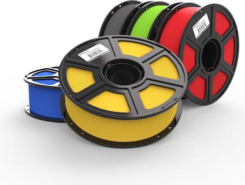Makerbot Sketch - Pack of 5 - Grey, Blue, Yellow, Red, Green - 1 kg - PLA Filament (3D) (PLA)