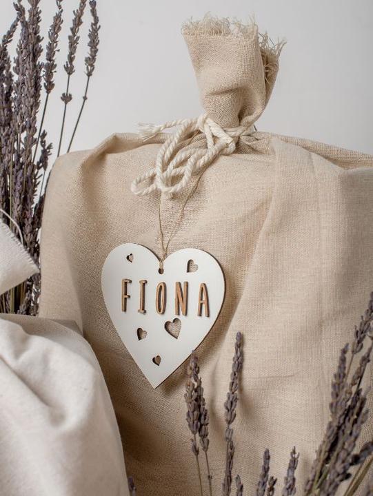 Image du produit Vintiun Baumschmuck Herz blanc