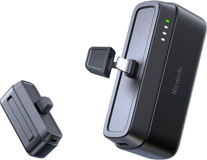 Produktbild Mcdodo Power Bank MC-6281 20W, 5000mAh with Lightning connector (black) (5000 mAh, 20 W, 18.50 Wh)
