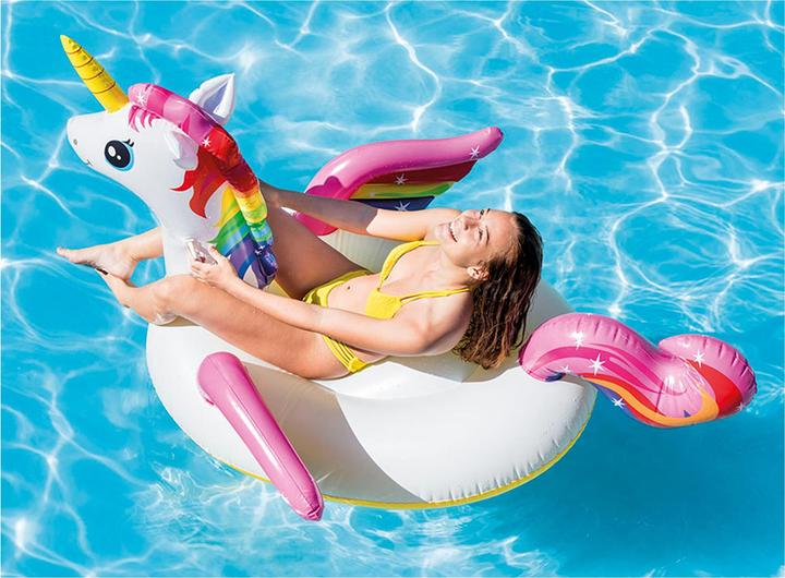 Actual product image Intex Unicorn