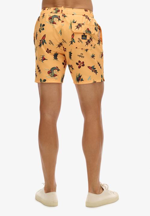 Produktbild Superdry Badehose mit Hawaii-Print (M)