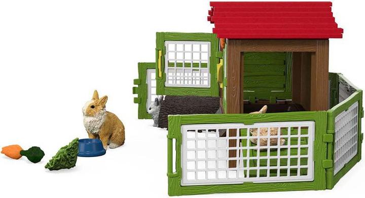 Actual product image Schleich Kaninchenstall